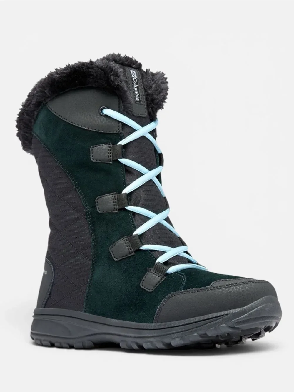 Columbia Ice Maiden II Lace Insulated Snow Winter Boots Size 8W